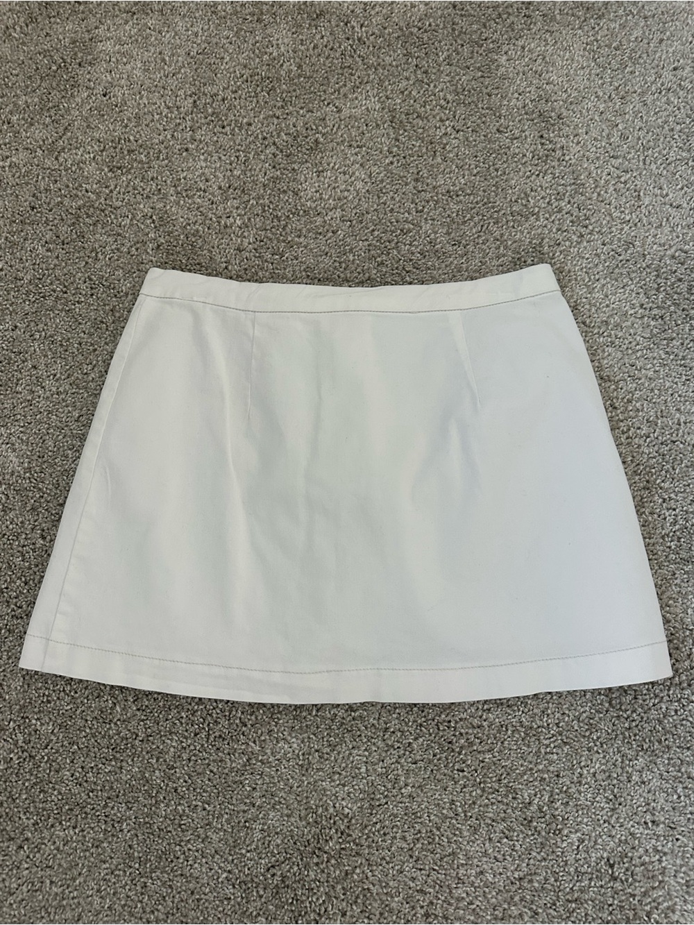 White brandy melville/john galt mini skirt 29" waist